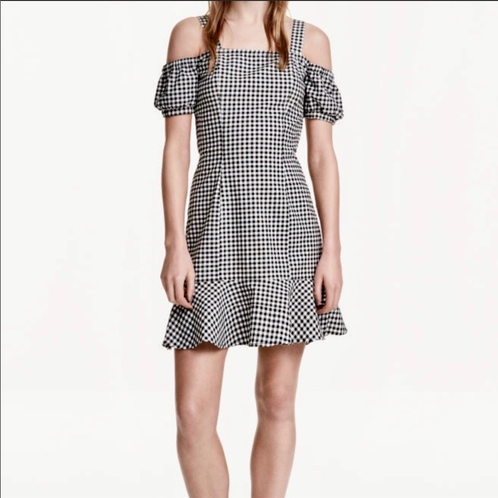 H&M Divided Gingham Dress